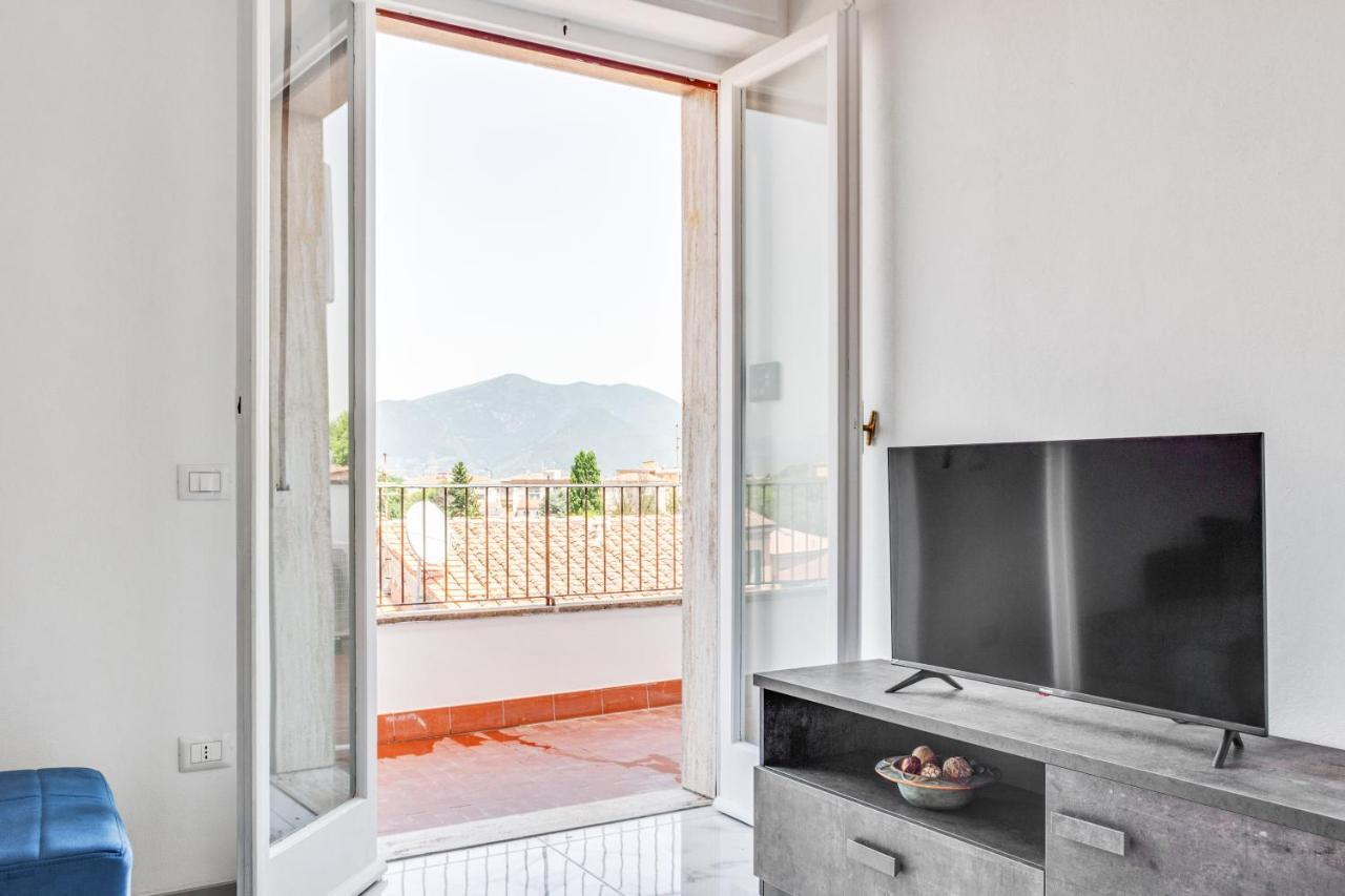 Modern Attics With Balconies And Panoramic View Pisa Exterior foto